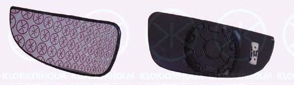 KLOKKERHOLM 20971066 Зеркальное стекло, наружное зеркало для PEUGEOT MANAGER (Пежо Манагэр)