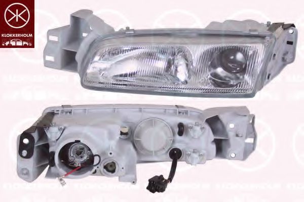 KLOKKERHOLM 34390142 Основная фара 