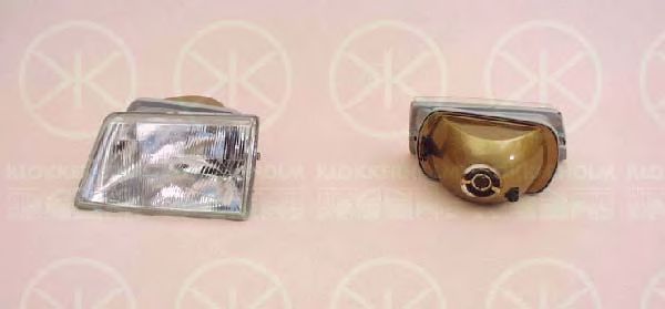KLOKKERHOLM 55030101 Основная фара для PEUGEOT 205 II (Пежо 205 2) KLOKKERHOLM 55030101 Основная фара для PEUGEOT 205 II (Пежо 205 2)