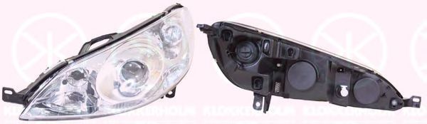KLOKKERHOLM 55370141 Основная фара для PEUGEOT 407 (Пежо 407) KLOKKERHOLM 55370141 Основная фара для PEUGEOT 407 (Пежо 407)