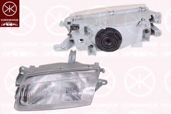 KLOKKERHOLM 34710124 Основная фара 