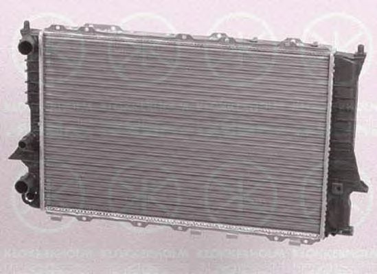 KLOKKERHOLM 0012302077 Радиатор, охлаждение двигателя для AUDI A6 (Ауди А6)
