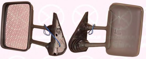 KLOKKERHOLM 20941018 Наружное зеркало для IVECO DAILY II (Ивеко Даилъ 2) KLOKKERHOLM 20941018 Наружное зеркало для IVECO DAILY II (Ивеко Даилъ 2)