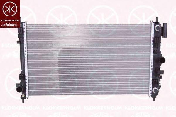 KLOKKERHOLM 5079302470 Радиатор, охлаждение двигателя 