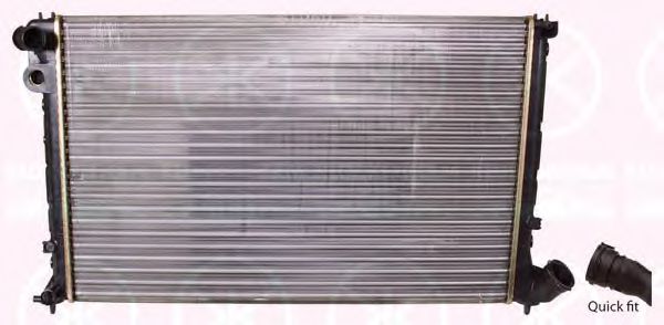 KLOKKERHOLM 5536302105 Радиатор, охлаждение двигателя 