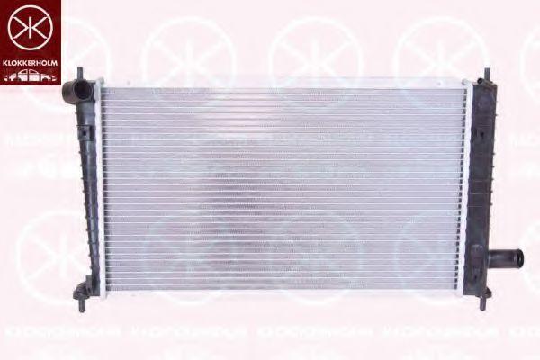 KLOKKERHOLM 6526302061 Радиатор, охлаждение двигателя 