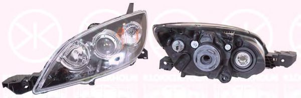 KLOKKERHOLM 34760147 Основная фара для MAZDA (Мазда) KLOKKERHOLM 34760147 Основная фара для MAZDA (Мазда)