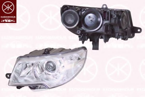 KLOKKERHOLM 75260122A1 Основная фара для SKODA (Шкода) KLOKKERHOLM 75260122A1 Основная фара для SKODA (Шкода)