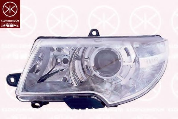 KLOKKERHOLM 75260141 Основная фара для SKODA (Шкода) KLOKKERHOLM 75260141 Основная фара для SKODA (Шкода)