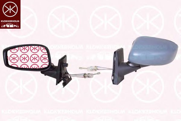 KLOKKERHOLM 20321022 Наружное зеркало для FIAT IDEA (Фиат Идэа) KLOKKERHOLM 20321022 Наружное зеркало для FIAT IDEA (Фиат Идэа)