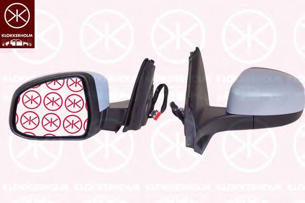 KLOKKERHOLM 25561043 Наружное зеркало для FORD MONDEO IV (Форд Мондео 4) KLOKKERHOLM 25561043 Наружное зеркало для FORD MONDEO IV (Форд Мондео 4)