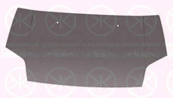 KLOKKERHOLM 2507281 Капот двигателя 