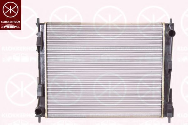 KLOKKERHOLM 6006302375 Радиатор, охлаждение двигателя 