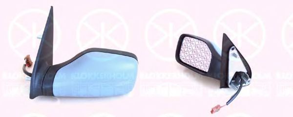 KLOKKERHOLM 55021041 Наружное зеркало для PEUGEOT 106 (Пежо 106)