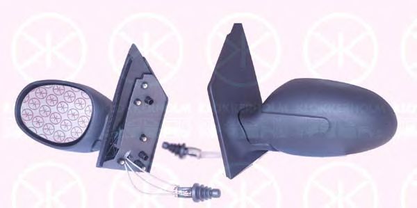 KLOKKERHOLM 35021022 Наружное зеркало для SMART CABRIO (Смарт Cабрио) KLOKKERHOLM 35021022 Наружное зеркало для SMART CABRIO (Смарт Cабрио)