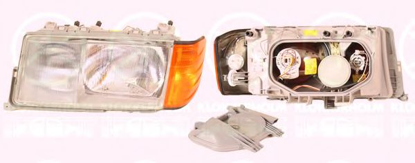 KLOKKERHOLM 35110233A1 Основная фара 