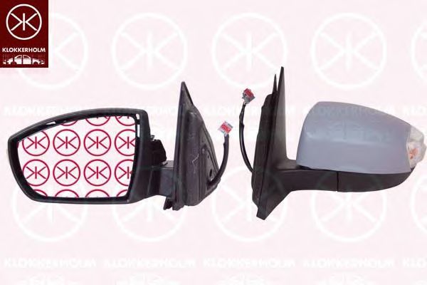KLOKKERHOLM 25831041 Наружное зеркало для FORD S-MAX (Форд S макс)