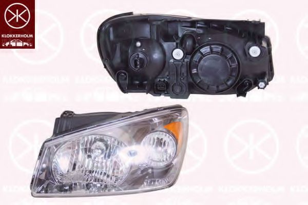 KLOKKERHOLM 32780142 Основная фара для KIA CERATO (Киа Cэрато) KLOKKERHOLM 32780142 Основная фара для KIA CERATO (Киа Cэрато)