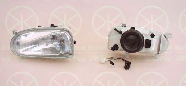 KLOKKERHOLM 95220129 Основная фара для VOLKSWAGEN GOLF III (Фольксваген Гольф 3) KLOKKERHOLM 95220129 Основная фара для VOLKSWAGEN GOLF III (Фольксваген Гольф 3)