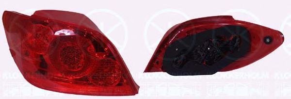 KLOKKERHOLM 55140703A1 Задний фонарь 