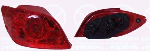 KLOKKERHOLM 55140704A1 Задний фонарь 