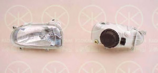 KLOKKERHOLM 95220122 Основная фара для VOLKSWAGEN GOLF III (Фольксваген Гольф 3) KLOKKERHOLM 95220122 Основная фара для VOLKSWAGEN GOLF III (Фольксваген Гольф 3)