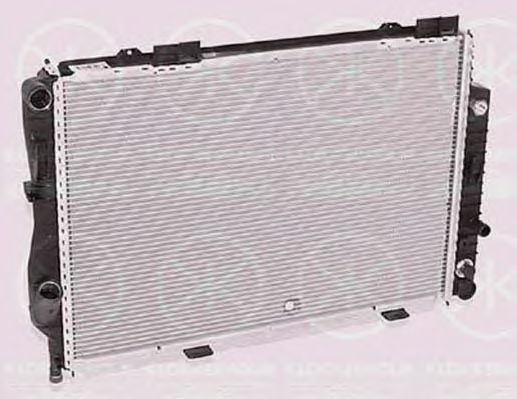 KLOKKERHOLM 3512302212 Радиатор, охлаждение двигателя 