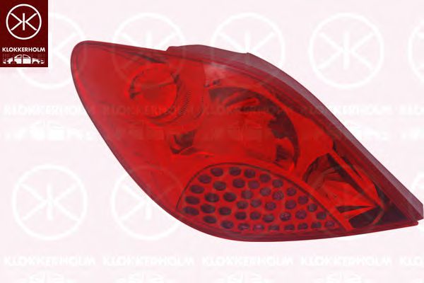 KLOKKERHOLM 55080711 Задний фонарь для PEUGEOT 207 (Пежо 207) KLOKKERHOLM 55080711 Задний фонарь для PEUGEOT 207 (Пежо 207)