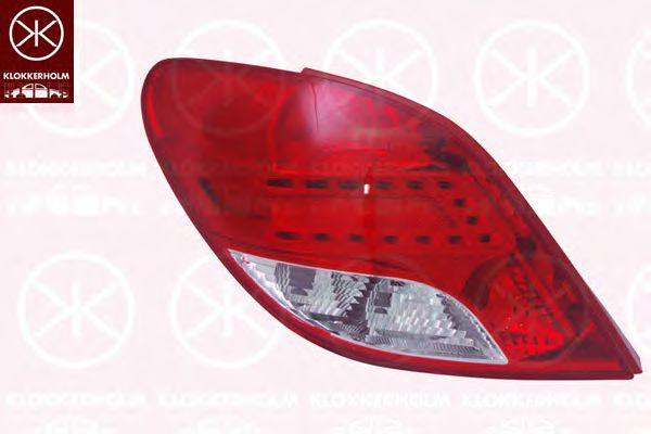 KLOKKERHOLM 55080713 Задний фонарь для PEUGEOT 207 (Пежо 207) KLOKKERHOLM 55080713 Задний фонарь для PEUGEOT 207 (Пежо 207)