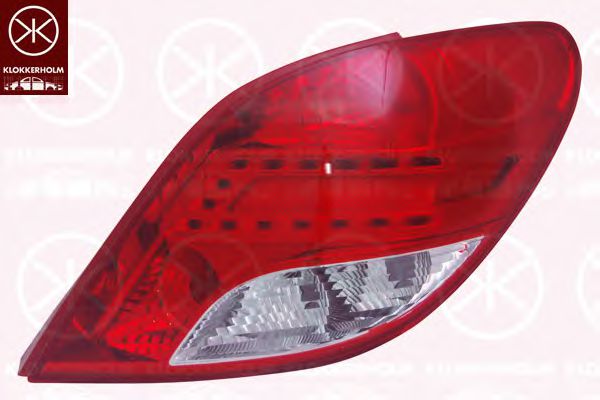 KLOKKERHOLM 55080714 Задний фонарь для PEUGEOT 207 (Пежо 207) KLOKKERHOLM 55080714 Задний фонарь для PEUGEOT 207 (Пежо 207)
