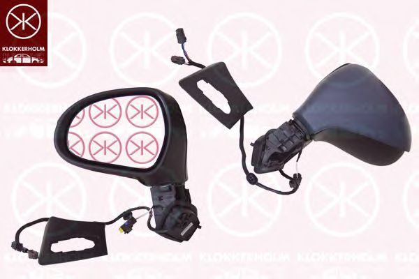 KLOKKERHOLM 55081048 Наружное зеркало для PEUGEOT 207 CC (Пежо 207 сс) KLOKKERHOLM 55081048 Наружное зеркало для PEUGEOT 207 CC (Пежо 207 сс)