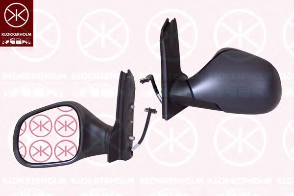 KLOKKERHOLM 66301046A1 Наружное зеркало для SEAT ALTEA (Сеат Алтэа) KLOKKERHOLM 66301046A1 Наружное зеркало для SEAT ALTEA (Сеат Алтэа)