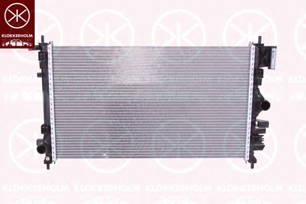 KLOKKERHOLM 5079302469 Радиатор, охлаждение двигателя 