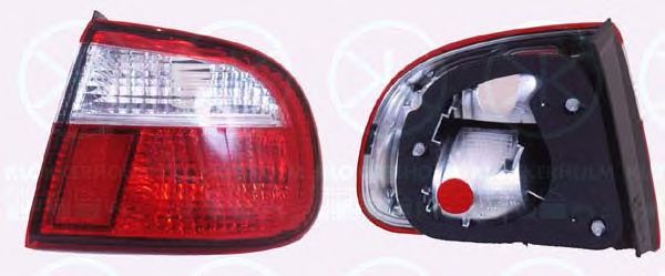 KLOKKERHOLM 66160712 Задний фонарь 