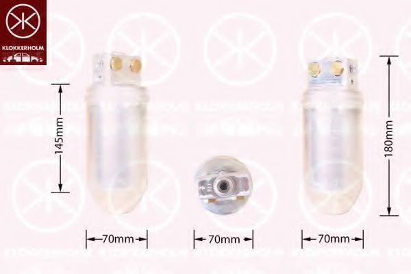 KLOKKERHOLM 652230D042 Осушитель, кондиционер для SAAB (Сааб) KLOKKERHOLM 652230D042 Осушитель, кондиционер для SAAB (Сааб)