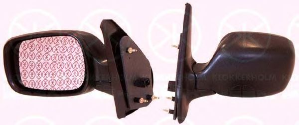 KLOKKERHOLM 60101041 Наружное зеркало для NISSAN KUBISTAR (Ниссан Кубистар) KLOKKERHOLM 60101041 Наружное зеркало для NISSAN KUBISTAR (Ниссан Кубистар)