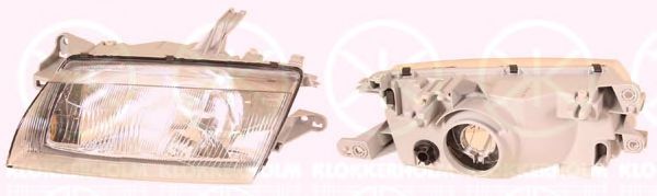 KLOKKERHOLM 34710128A1 Основная фара 