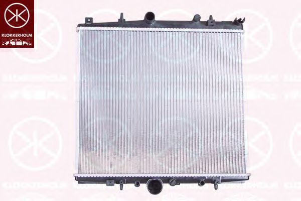 KLOKKERHOLM 0524302277 Радиатор, охлаждение двигателя 