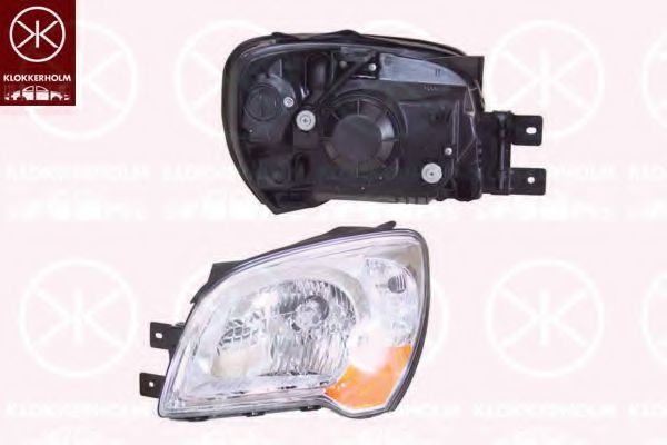 KLOKKERHOLM 32910143 Основная фара 