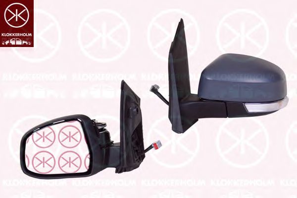 KLOKKERHOLM 25331034 Наружное зеркало для FORD FOCUS II (Форд Фокус 2) KLOKKERHOLM 25331034 Наружное зеркало для FORD FOCUS II (Форд Фокус 2)