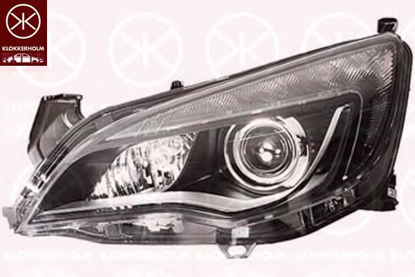 KLOKKERHOLM 50530182A1 Основная фара для OPEL (Опель) KLOKKERHOLM 50530182A1 Основная фара для OPEL (Опель)