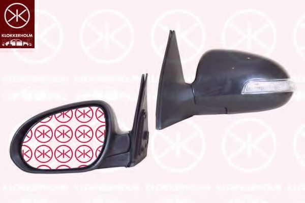 KLOKKERHOLM 31351042 Наружное зеркало для HYUNDAI I30 (Хендай И30) KLOKKERHOLM 31351042 Наружное зеркало для HYUNDAI I30 (Хендай И30)