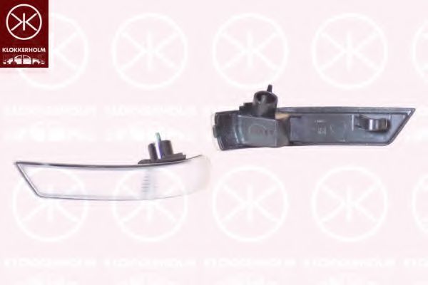 KLOKKERHOLM 25361055 Фонарь указателя поворота 