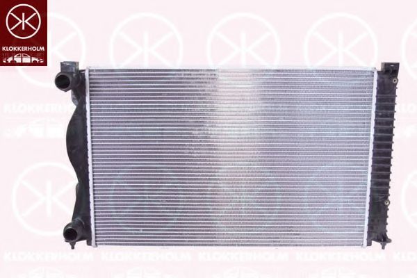 KLOKKERHOLM 0031302233 Радиатор, охлаждение двигателя 