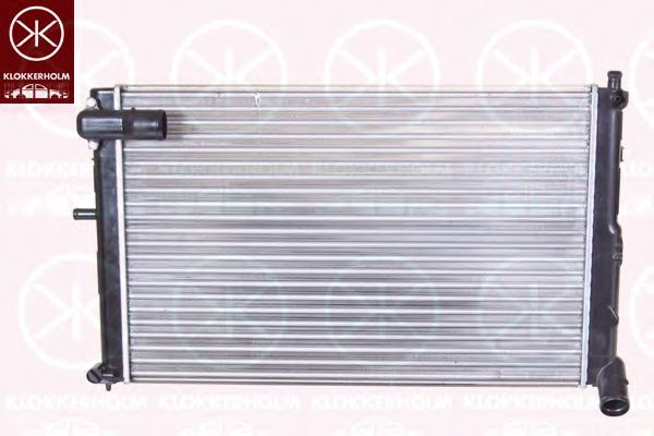KLOKKERHOLM 0530302074 Радиатор, охлаждение двигателя 