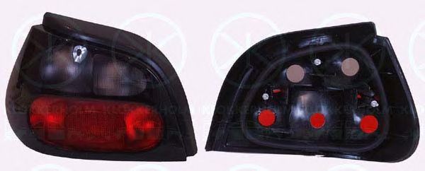 KLOKKERHOLM 60370718 Задний фонарь 