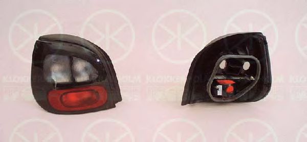 KLOKKERHOLM 60380712A1 Задний фонарь 