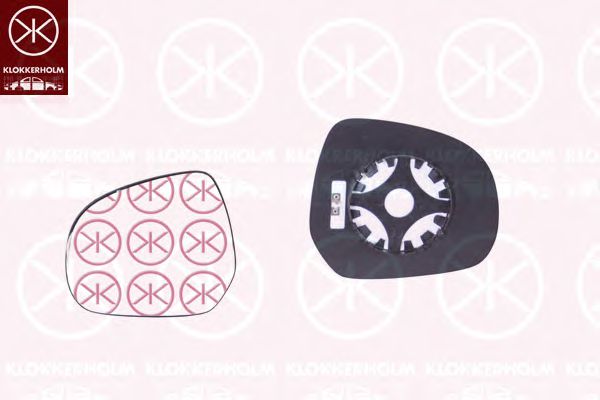 KLOKKERHOLM 50331063 Зеркальное стекло, наружное зеркало для SUZUKI (Сузуки) KLOKKERHOLM 50331063 Зеркальное стекло, наружное зеркало для SUZUKI (Сузуки)