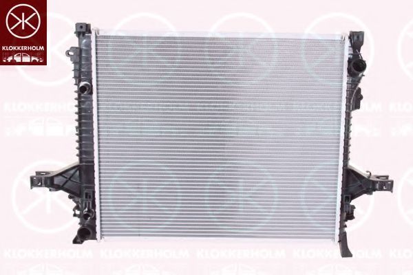 KLOKKERHOLM 9060302133 Радиатор, охлаждение двигателя 