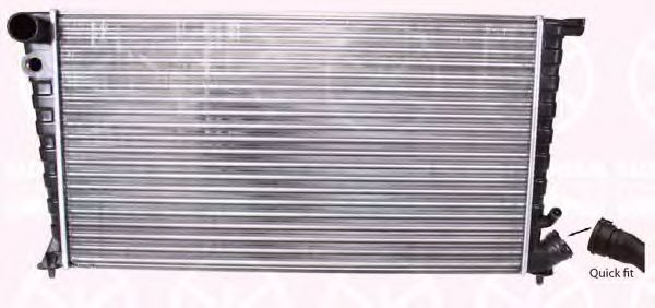 KLOKKERHOLM 0535302151 Радиатор, охлаждение двигателя 